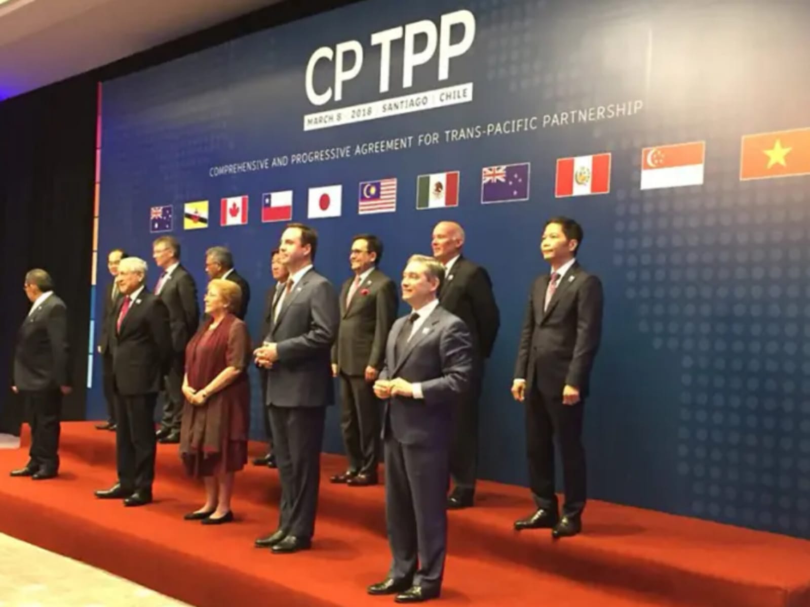 Uruguay ingresó al Acuerdo Transpacífico y formará parte del 15% del PIB mundial