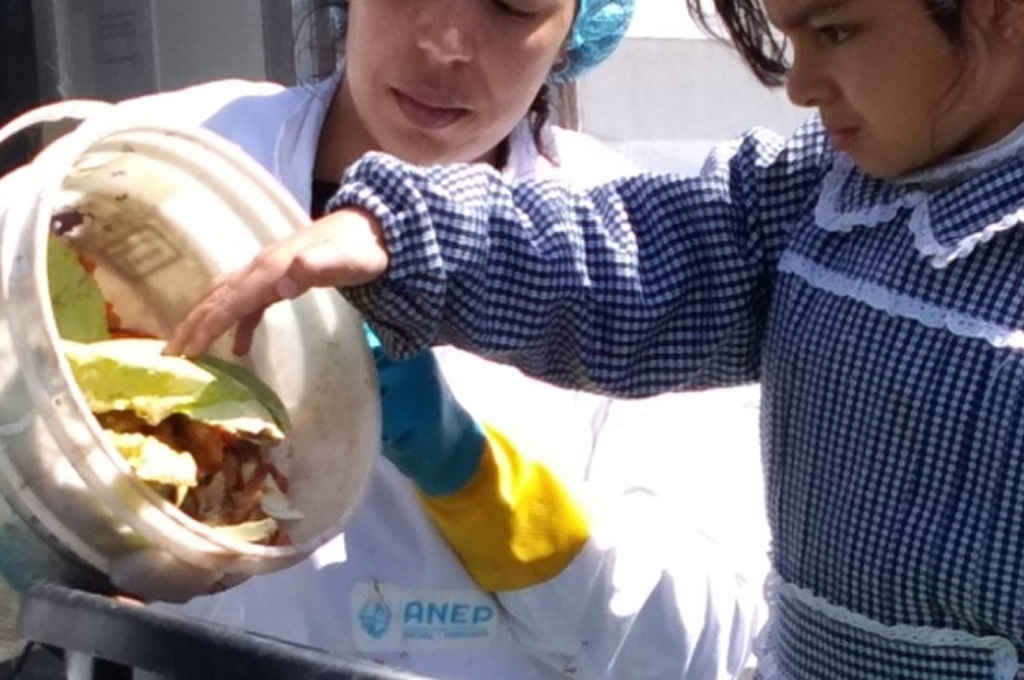 Una escuela en Carlos Reyles logró generar energía con los residuos de la cocina