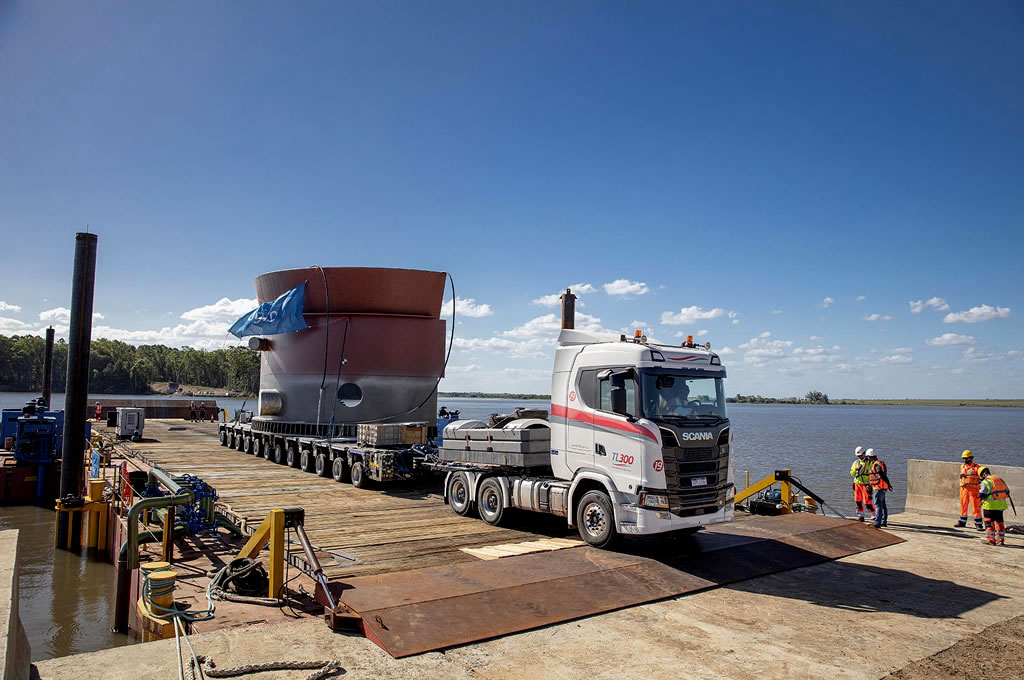 UPM finaliza el proyecto logístico más desafiante de la historia de la empresa en el país