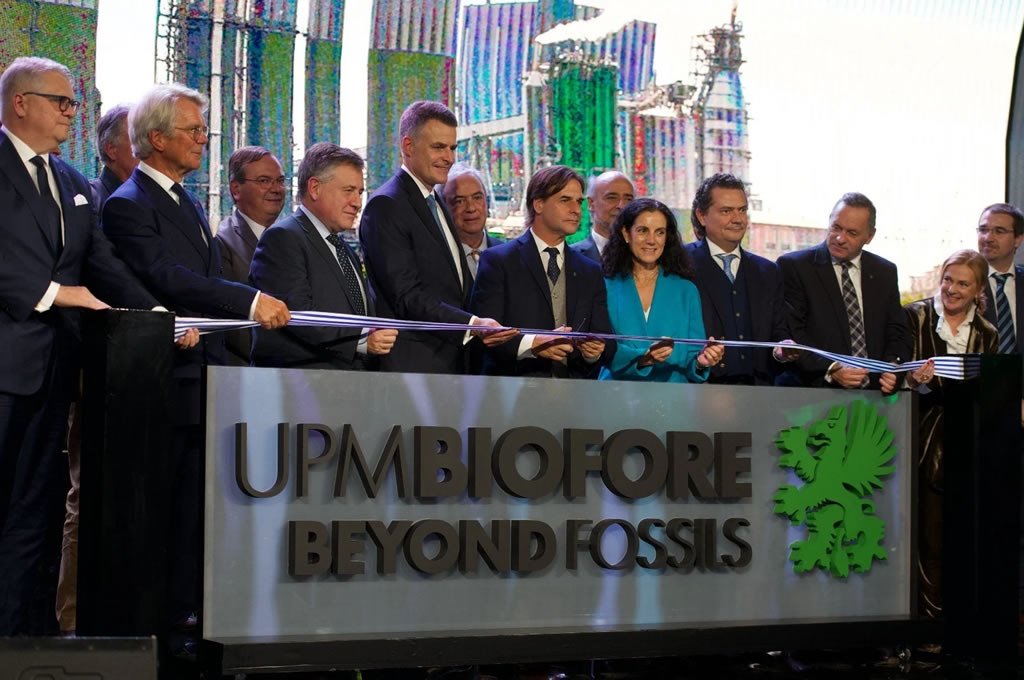 UPM inaugura su nueva planta de clase mundial en Durazno