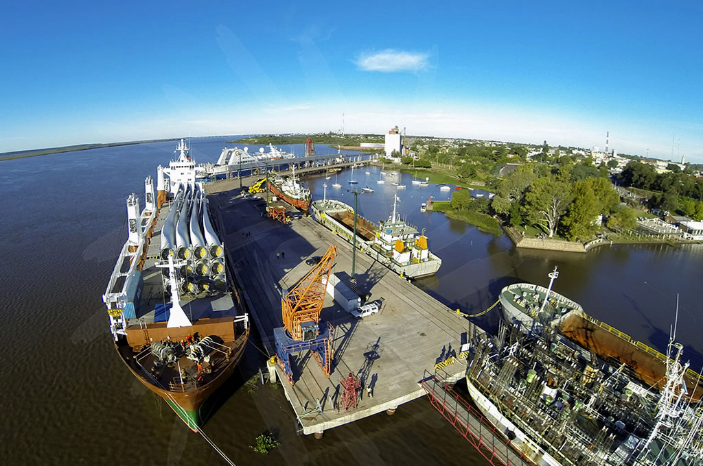 Inicio de la modernización del puerto de Fray Bentos