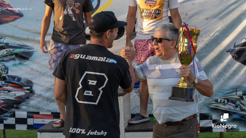 Fecha del campeonato de jet ski se celebró en Fray Bentos